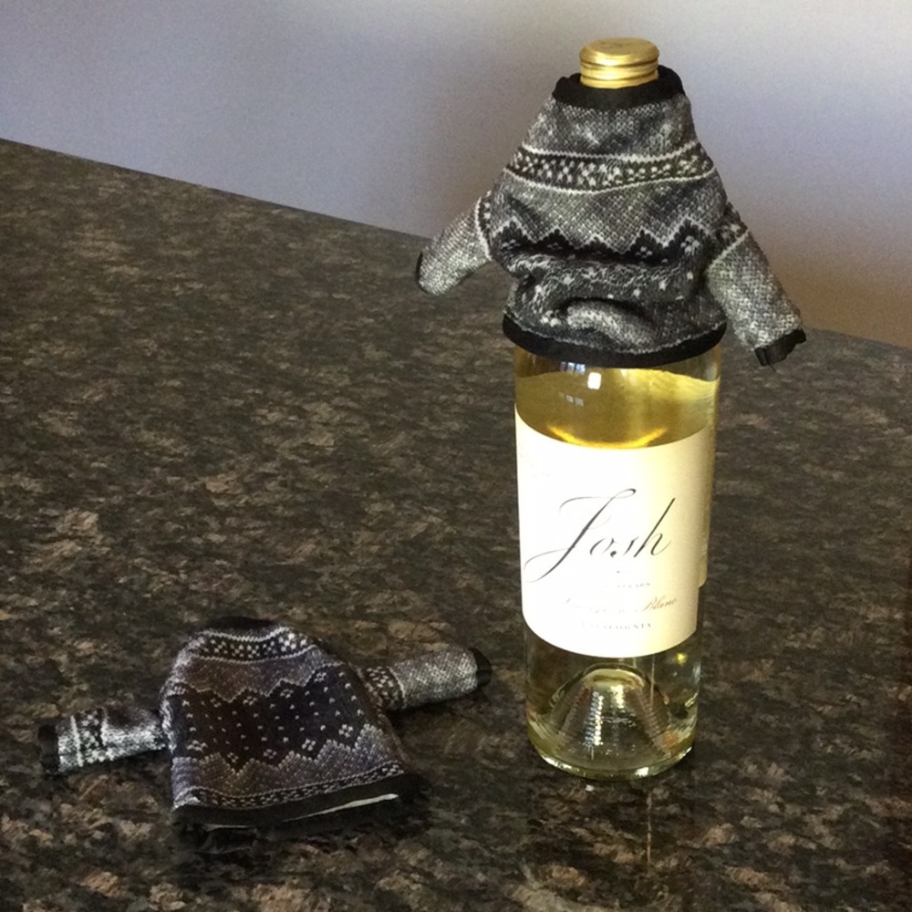Handcrafted Wine Cozy 🍾